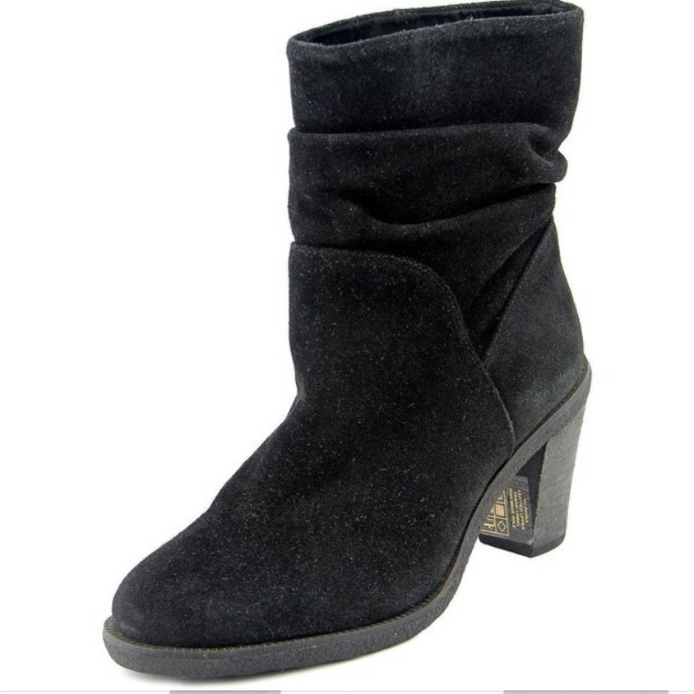 Vince Camuto “Parka” Black Slouch Bootie